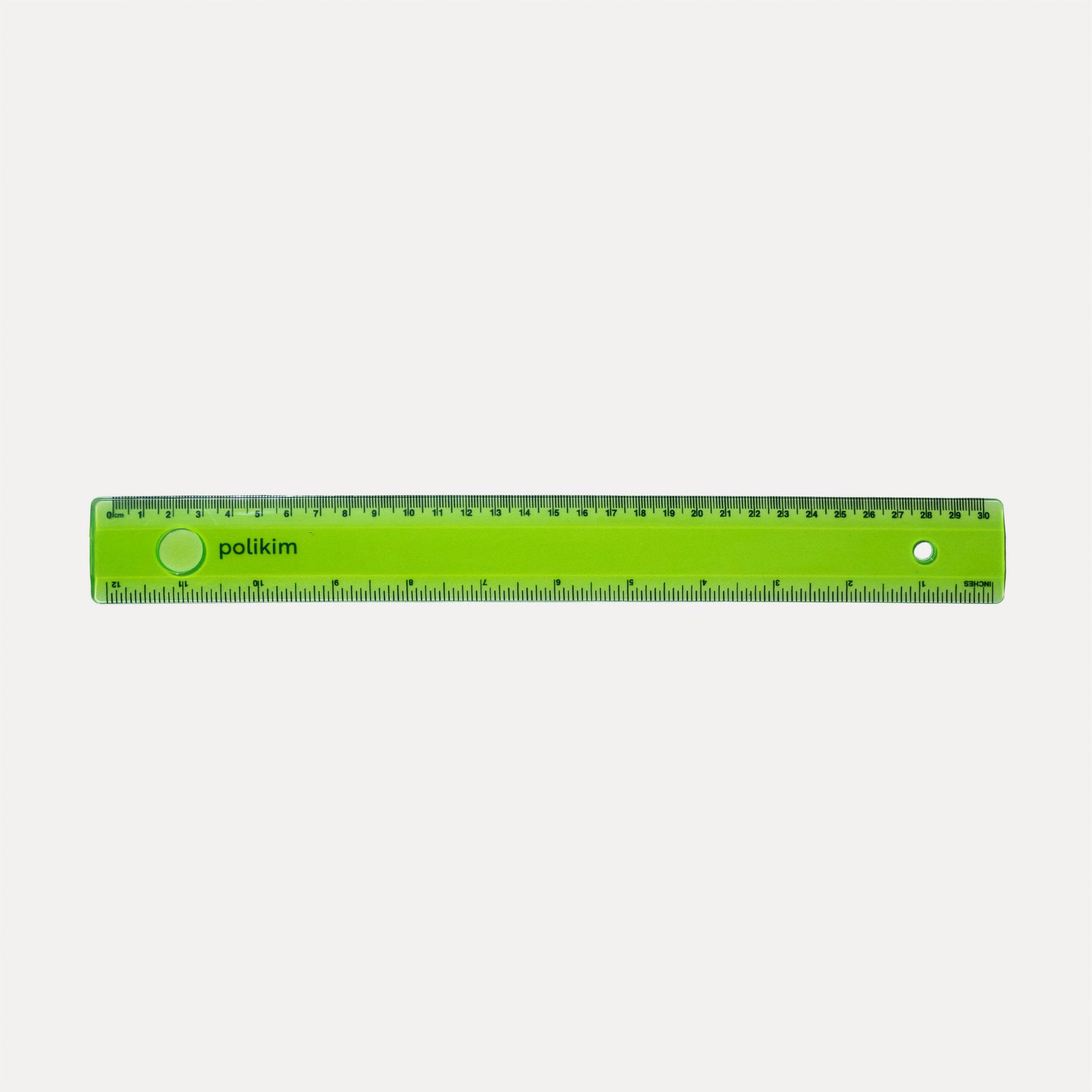 POLİKİM 30 CM YUMUŞAK CETVEL TEKLİ PAKET